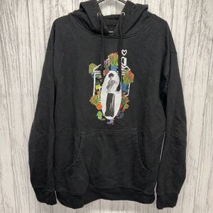 Harry Styles Floral Love On Your Hoodie Black Large